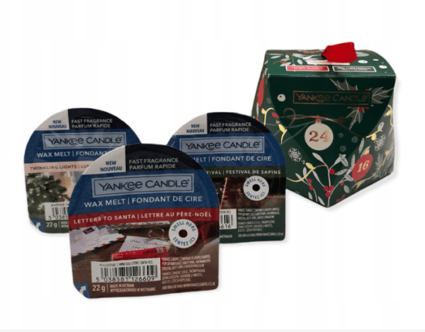 Zestaw prezentowy 3 woski świąteczne Yankee Candle