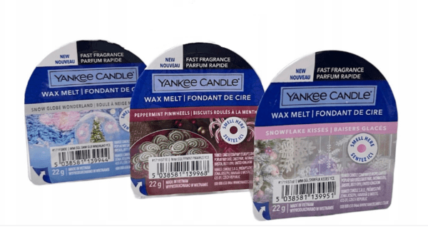 Zestaw prezentowy SNOW GLOBE 3 x wosk zapachowy Yankee Candle - obrazek 2